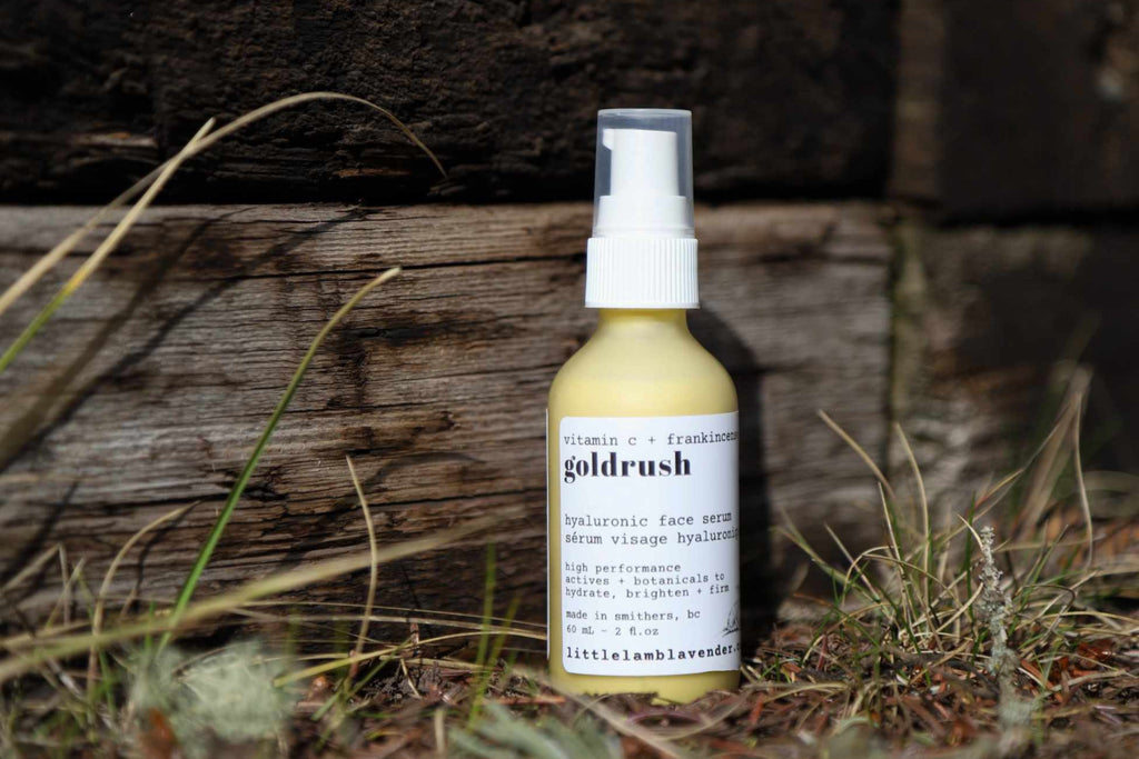Goldrush Hyaluronic Face Serum with Vitamin C + Frankincense