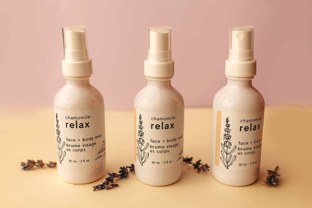 Relax Face + Body Mist with Lavender + Chamomile
